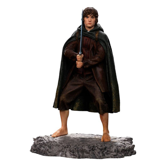 Il Signore Degli Anelli Bds Art Scale Statua 1/10 Frodo 12 Cm Iron Studios