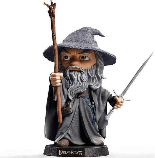 Il Signore Degli Anelli MiniCo Statua Gandalf 18 Cm Iron Studio