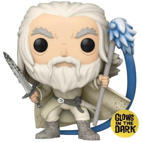 Il Signore Degli Anelli Pop! Movies Figure in Vinile Gandalf il Bianco 9cm Esclusiva Funko