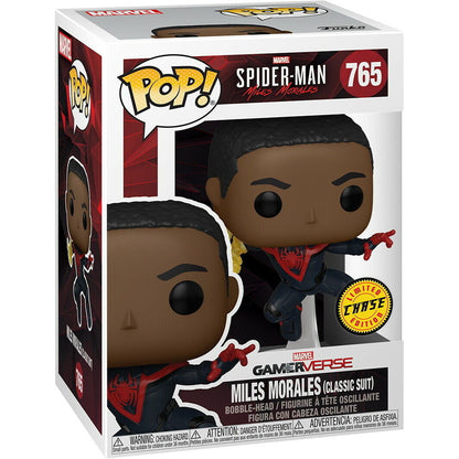 POP figure Spiderman Miles Morales Classic Suit Chase