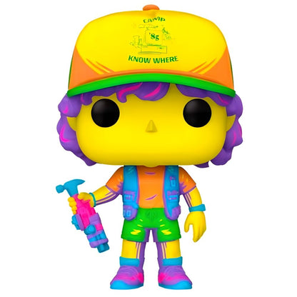 POP figure Stranger Things Dustin in Beef Black Light Exclusive