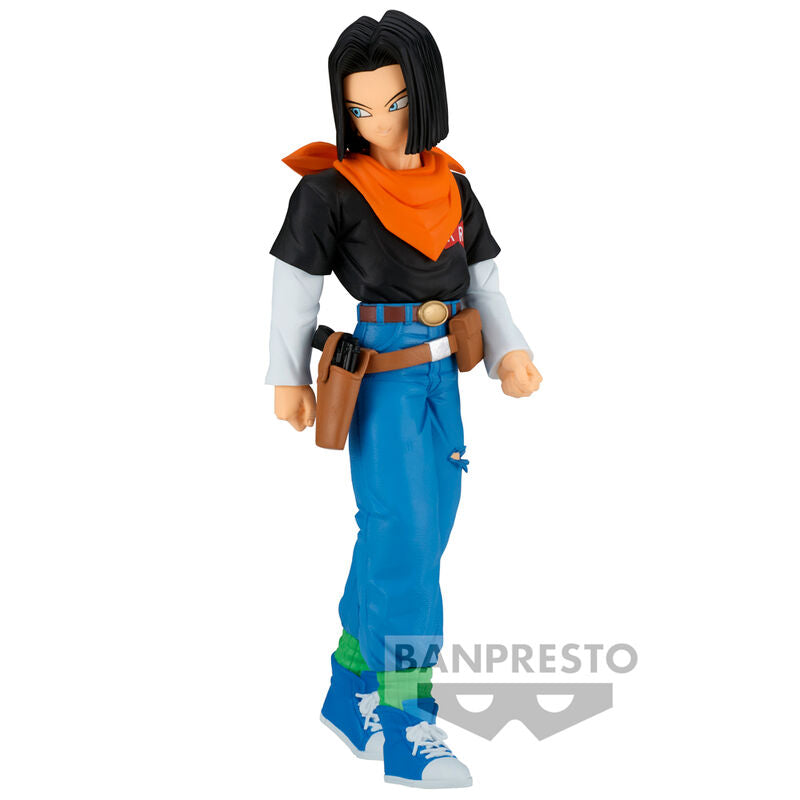 Dragon Ball Z Android 17 Solid Edge Work figure 17cm