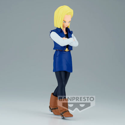 Dragon Ball Z Android 18 Solid Edge Work figure 17cm