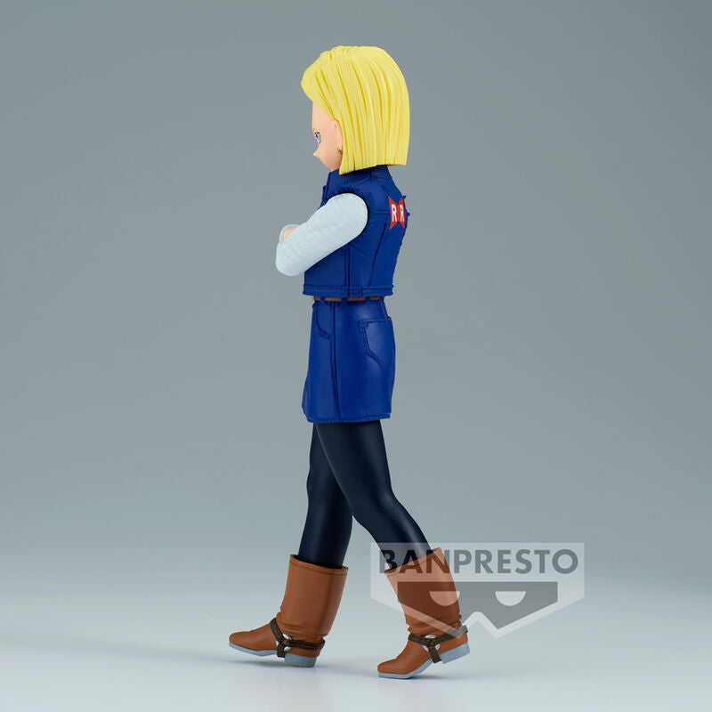 Dragon Ball Z Android 18 Solid Edge Work figure 17cm