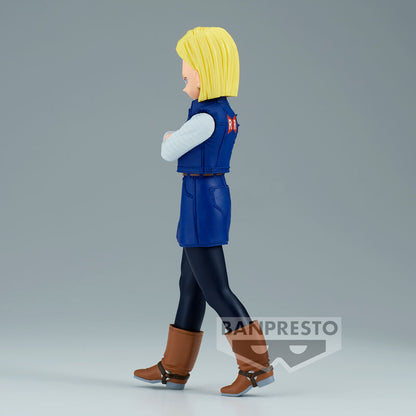 Dragon Ball Z Android 18 Solid Edge Work figure 17cm
