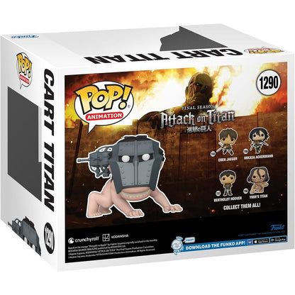 POP figure Super Attack On Titan Cart Titan Exclusive