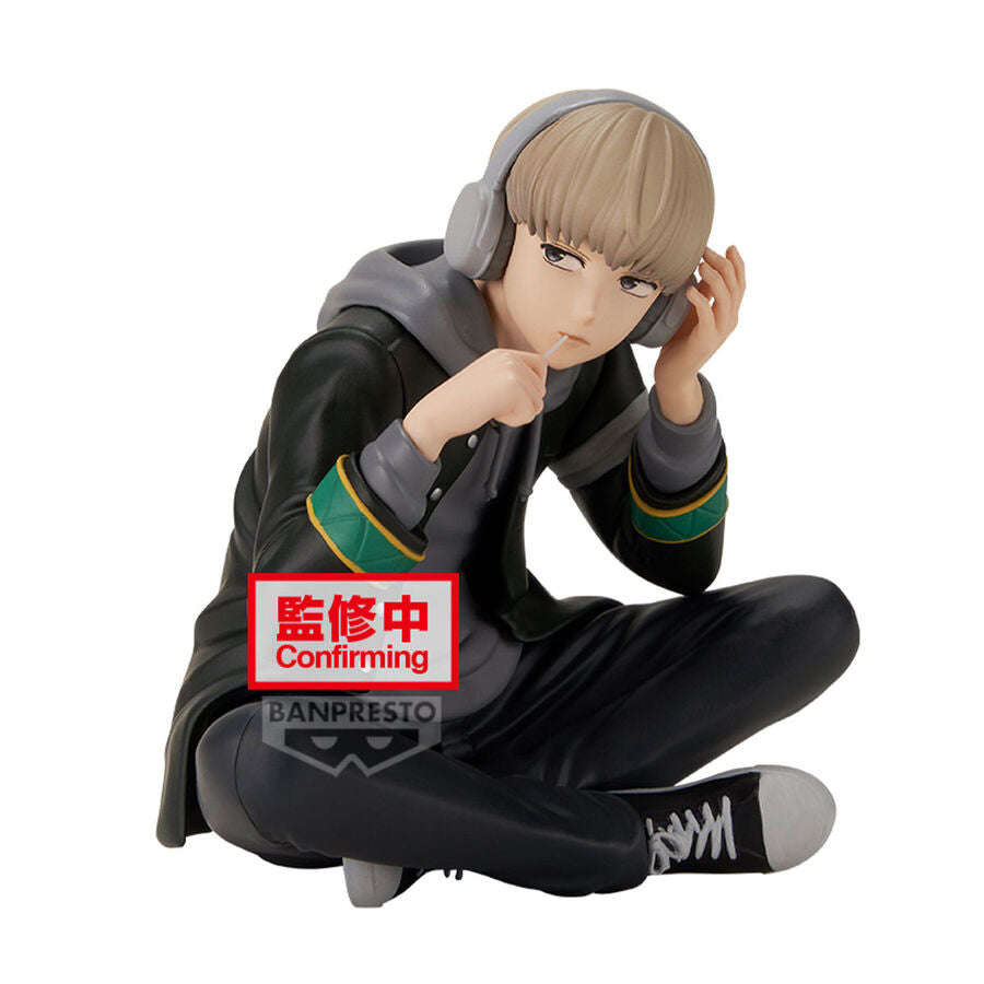 Wind Breaker Kaji Ren Sitting figure 9cm