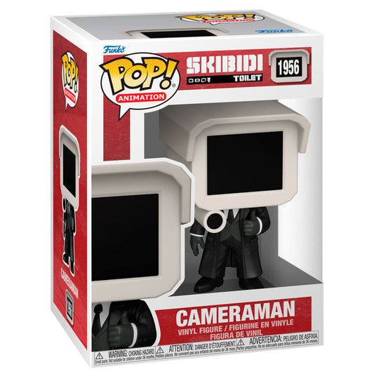 POP figure Skibidi Toilet Cameraman