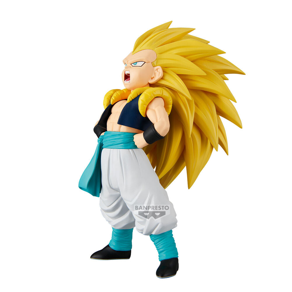 BANPRESTO GOTENKS DRAGON BALL Z SOLID EDGE WORK SUPER SAIYAN 3 STATUA 16 CM