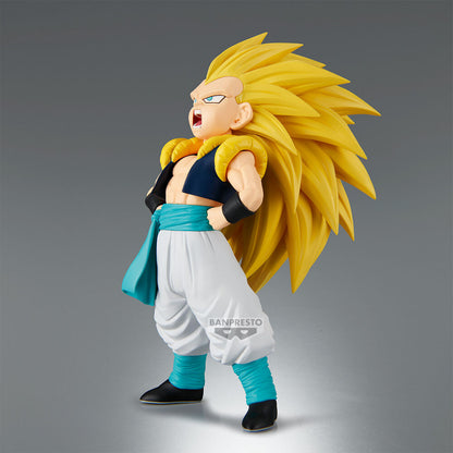 BANPRESTO GOTENKS DRAGON BALL Z SOLID EDGE WORK SUPER SAIYAN 3 STATUA 16 CM