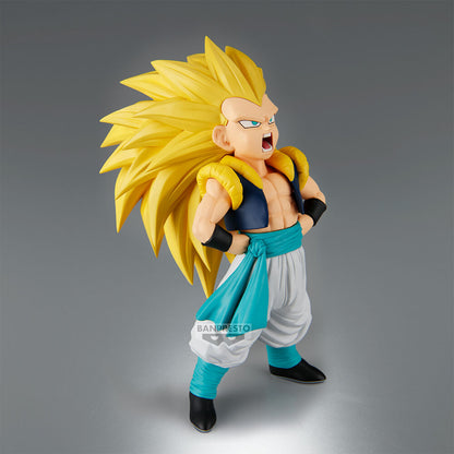 BANPRESTO GOTENKS DRAGON BALL Z SOLID EDGE WORK SUPER SAIYAN 3 STATUA 16 CM