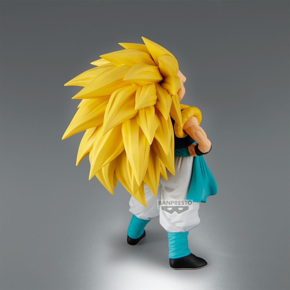 BANPRESTO GOTENKS DRAGON BALL Z SOLID EDGE WORK SUPER SAIYAN 3 STATUA 16 CM