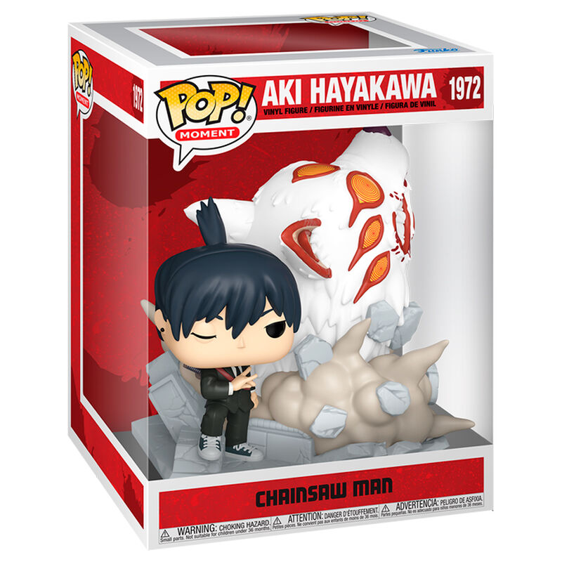 POP figure Moments Chainsaw Man Aki Hayakawa