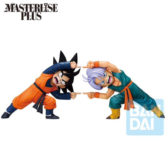 Dragon Ball Z Masterlise Battle of the Super Saiyan Son Goten & Trunks set 2 Ichibansho figures 9cm