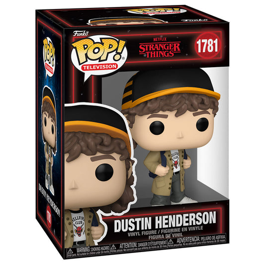 POP figure Stranger Things 5 Dustin Henderson