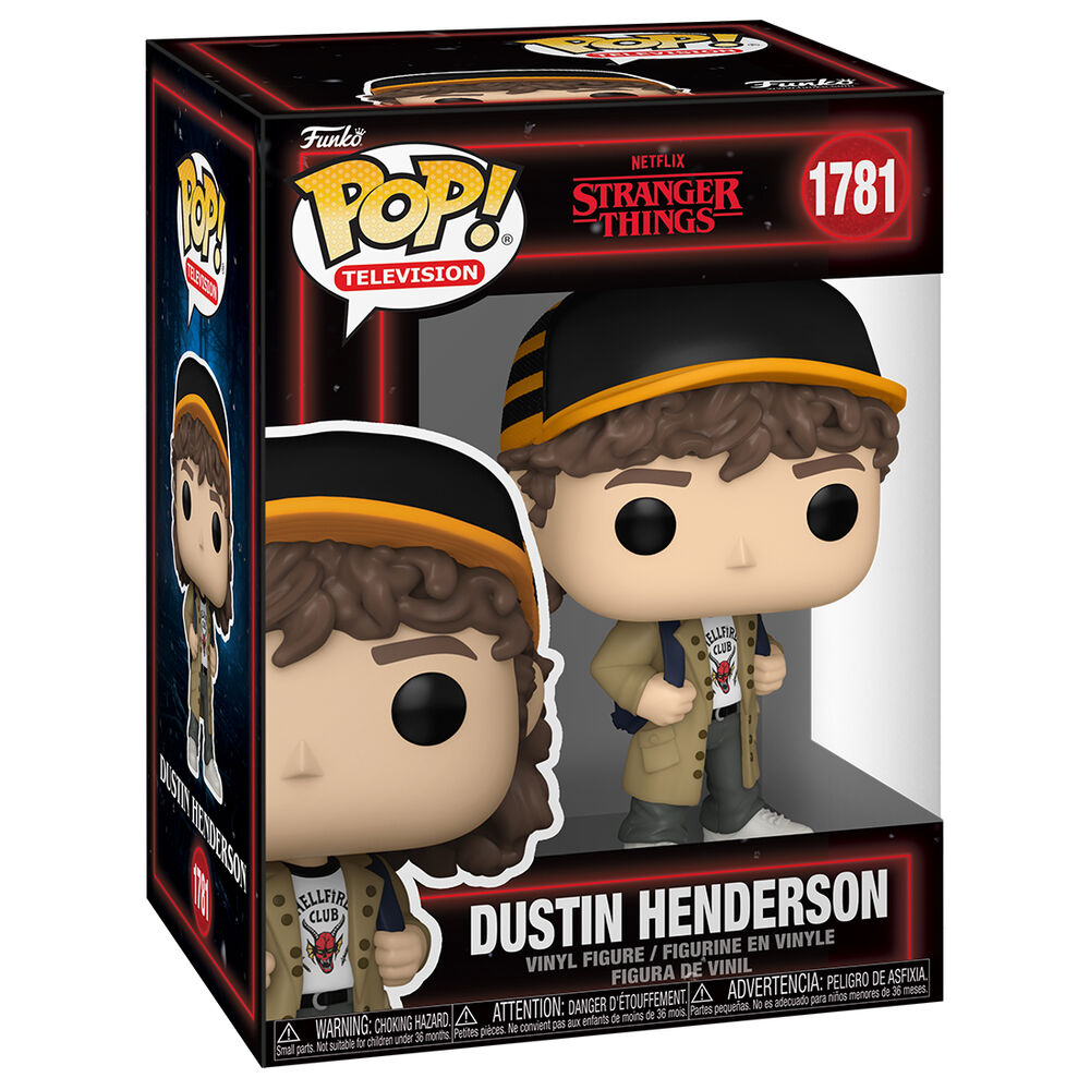 POP figure Stranger Things 5 Dustin Henderson