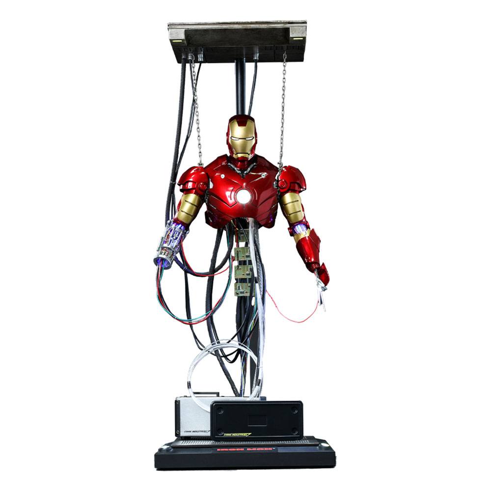 Iron Man Movie Masterpiece Action Figura 1/6 Iron Man Mark Iii (construction Version) 39 Cm Hot Toys