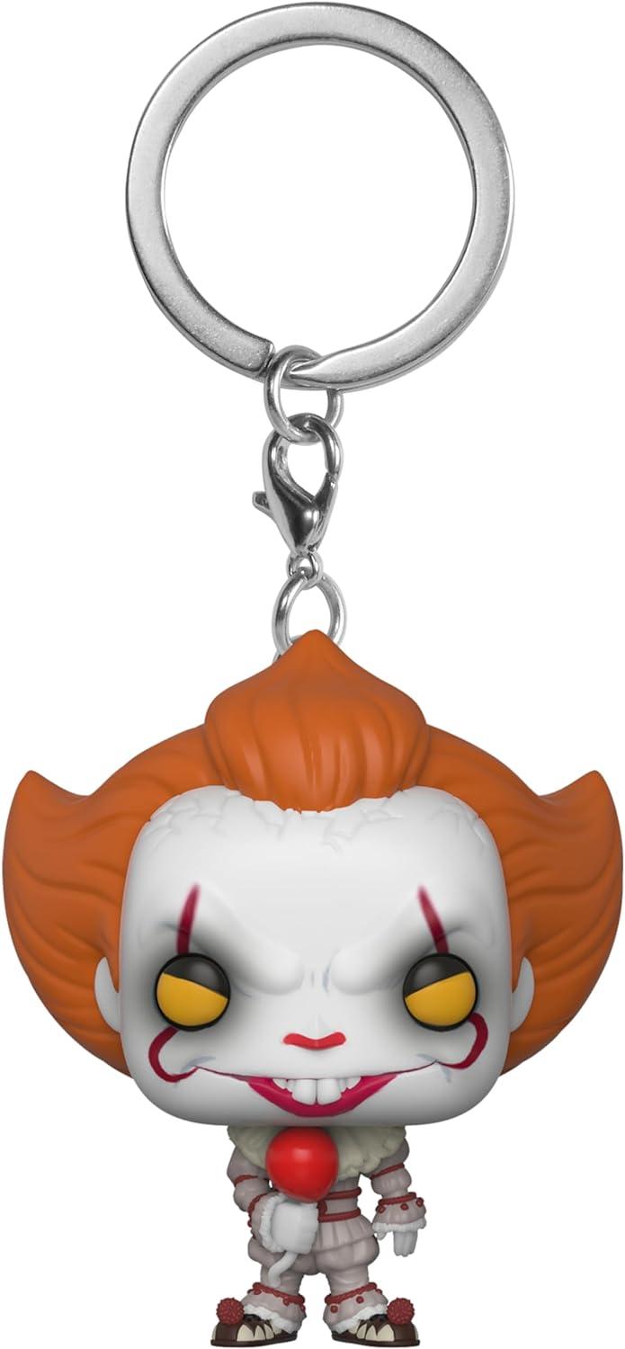 IT Pocket Pop! Portachiavi in Vinile Pennywise Con Palloncino 4 Cm Funko