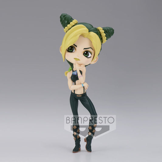 Jojos Bizarre Adventure Stone Ocean Jolyne Cujoh Ver.a Q Posket Figura 14cm Banpresto