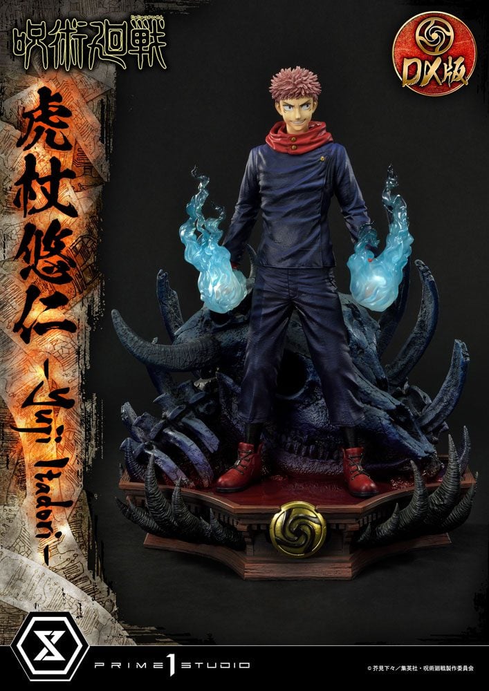 Jujutsu Kaisen Premium Masterline Series Statua Yuji Itadori Deluxe Version 38 Cm Prime 1 Studio