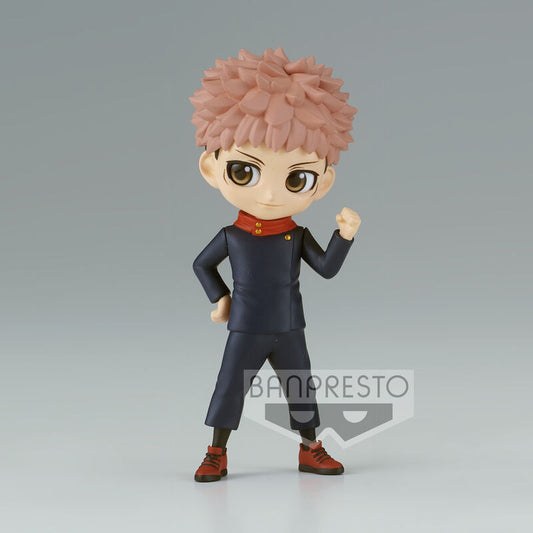 Jujutsu Kaisen Yuji Itadori Q Posket Petit Figura 7cm Banpresto