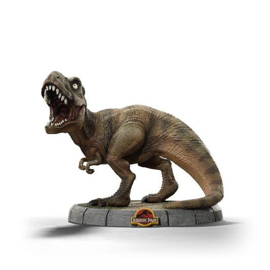 Jurassic Park MiniCo Statua T-Rex 15 Cm Iron Studios