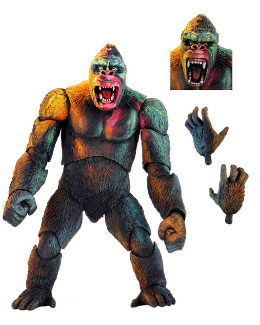 King Kong Figura Ultimate Kong Illustrato Neca