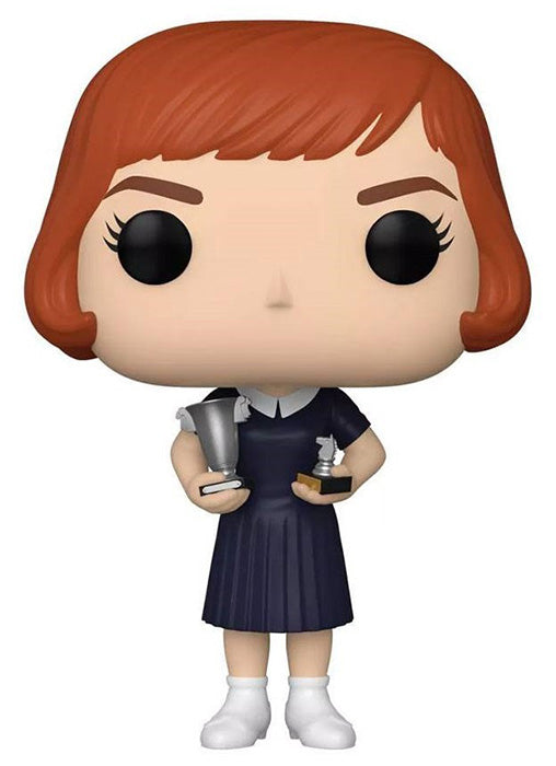 La Regina degli Scacchi Funko Pop Serie Tv Vinile Figura Beth con Trofei 9 cm