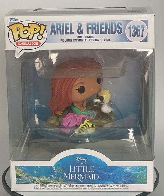 La Sirenetta Funko Pop Deluxe Disney Vinile Ariel E Friends 2023 9 cm