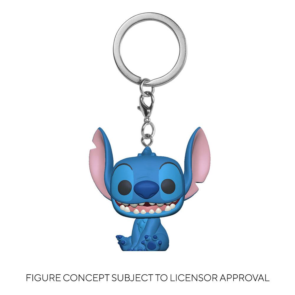 Lilo & Stitch Pocket Pop! Vinile Portachiavis 4 Cm Stitch  Funko