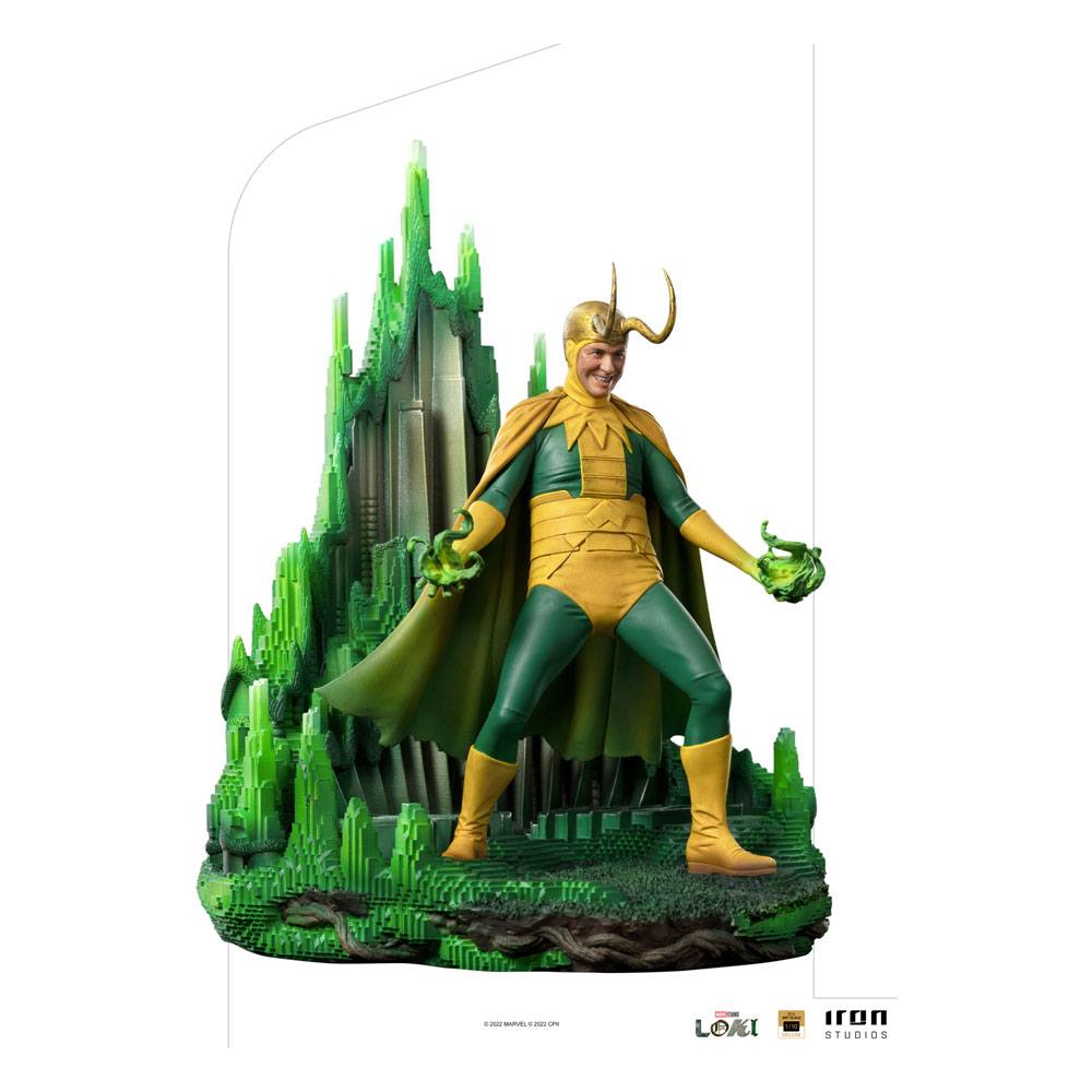 Loki Deluxe Art Scale Statua 1/10 Classic Loki Variant 25 Cm Iron Studios