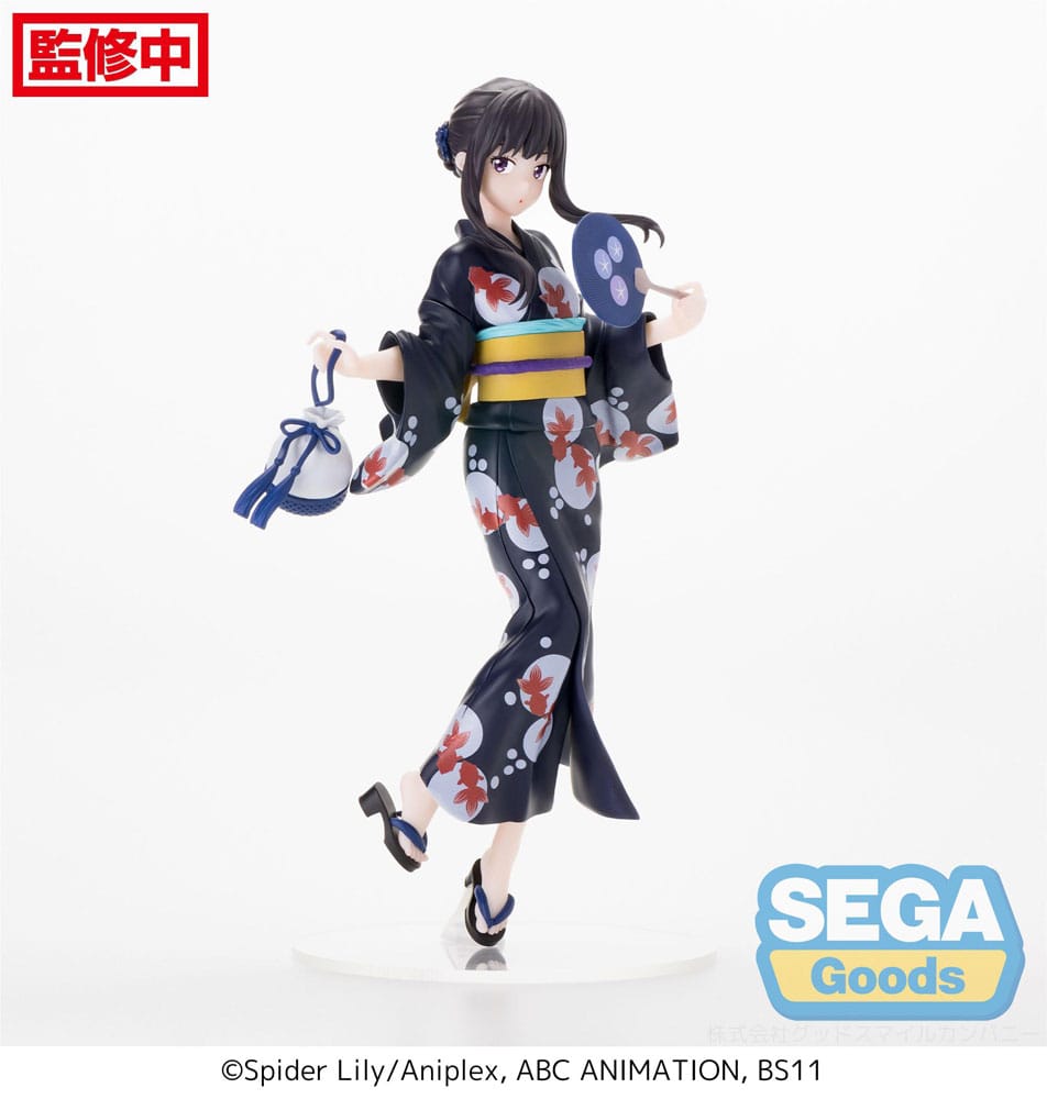 Lycoris Recoil Luminasta Pvc Statua Takina Inoue Going Out In A Yukata 19 Cm Sega