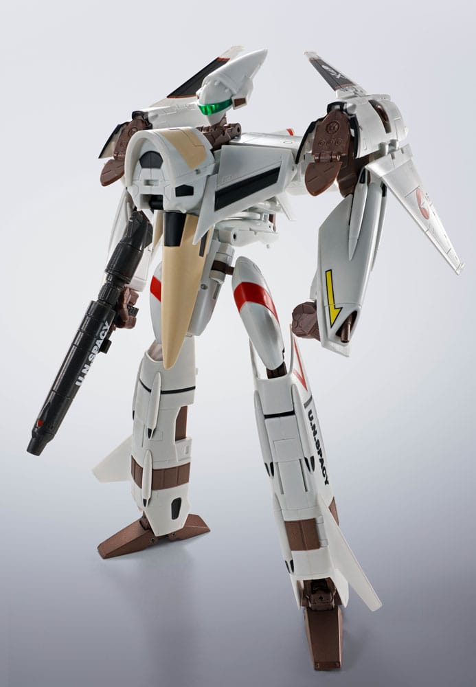 Macross The Super Dimension Fortress Hi-metal R Action Figura Vf-4 Fulmineiii -flash Back 2012- 29 Cm Bandai Tamashii Nations