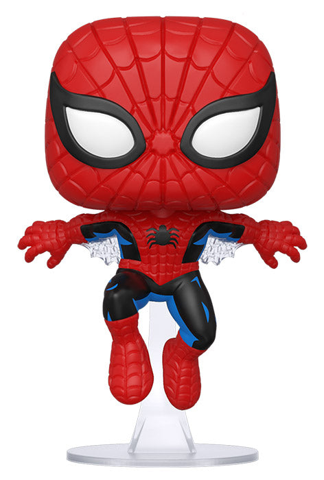 Marvel 80° Anniversario Funko Pop Vinile Figura Spider-Man 9 cm