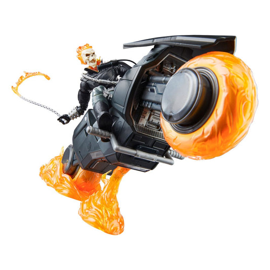 Marvel 85th Anniversary Marvel Legends Action Figura Con Vehicle Ghost Rider 15 Cm Hasbro