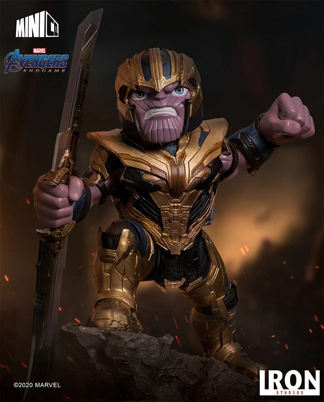 Marvel Avengers Endgame MiniCo Statua Thanos 20 Cm Iron Studios