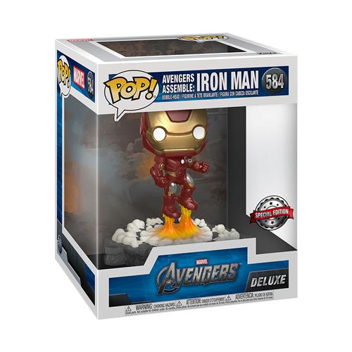 Marvel Avengers - Pop Funko Vinile Figura 584 Iron Man (assemble) - Ga Excl Funko Figures