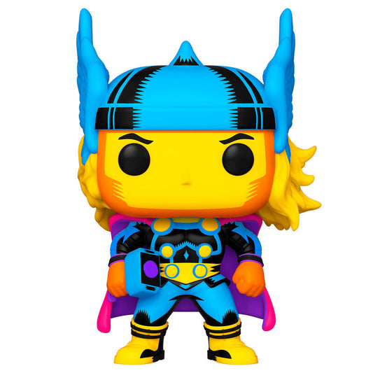 Marvel Black Light Funko POP Super Eroi Vinile Figura Thor 9 cm Esclusiva