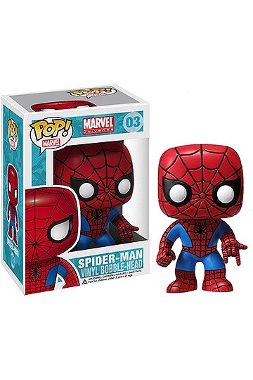 Marvel Comics Pop! Vinile Figura Spider-man 10 Cm Funko