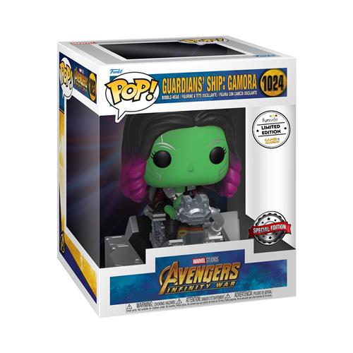 Marvel: Guardiani Della Galassia - Pop Funko Vinile Figura 1024 Deluxe Ship Gamora Ga Excl Funko Figures