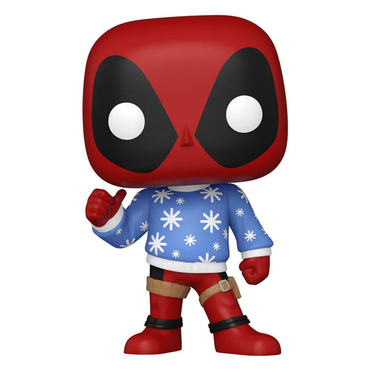 Marvel Holiday Pop! Marvel Vinile Figura Deadpool 9 Cm Funko