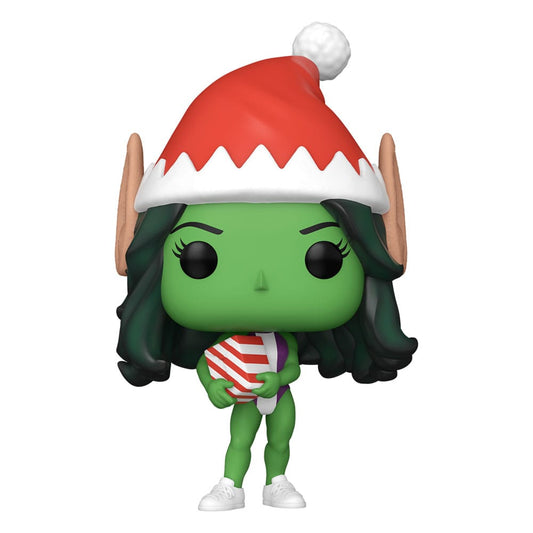 Marvel Holiday Pop! Marvel Vinile Figura She-hulk 9 Cm Funko