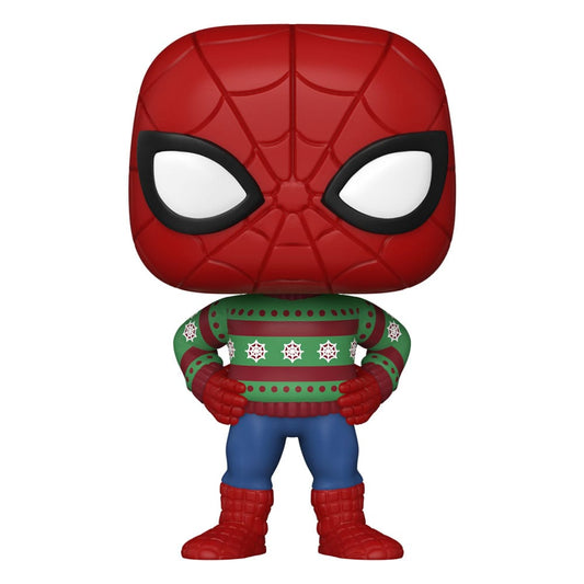 Marvel Holiday Pop! Marvel Vinile Figura Spider-man 9 Cm Funko