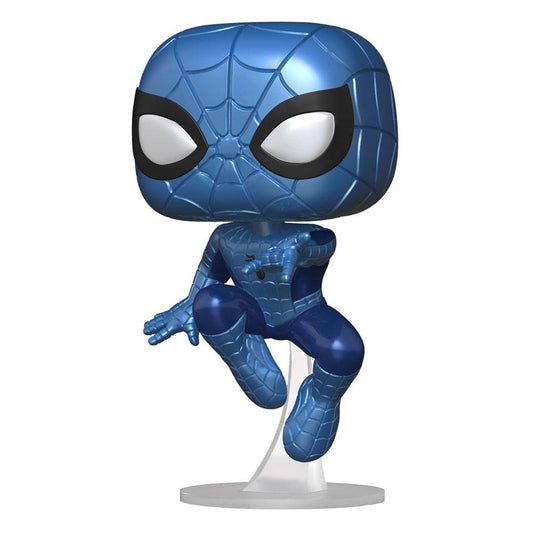 Marvel Make A Wish 2022 Pop! Marvel Vinile Figura Spider-man (metallic) 9 Cm Funko