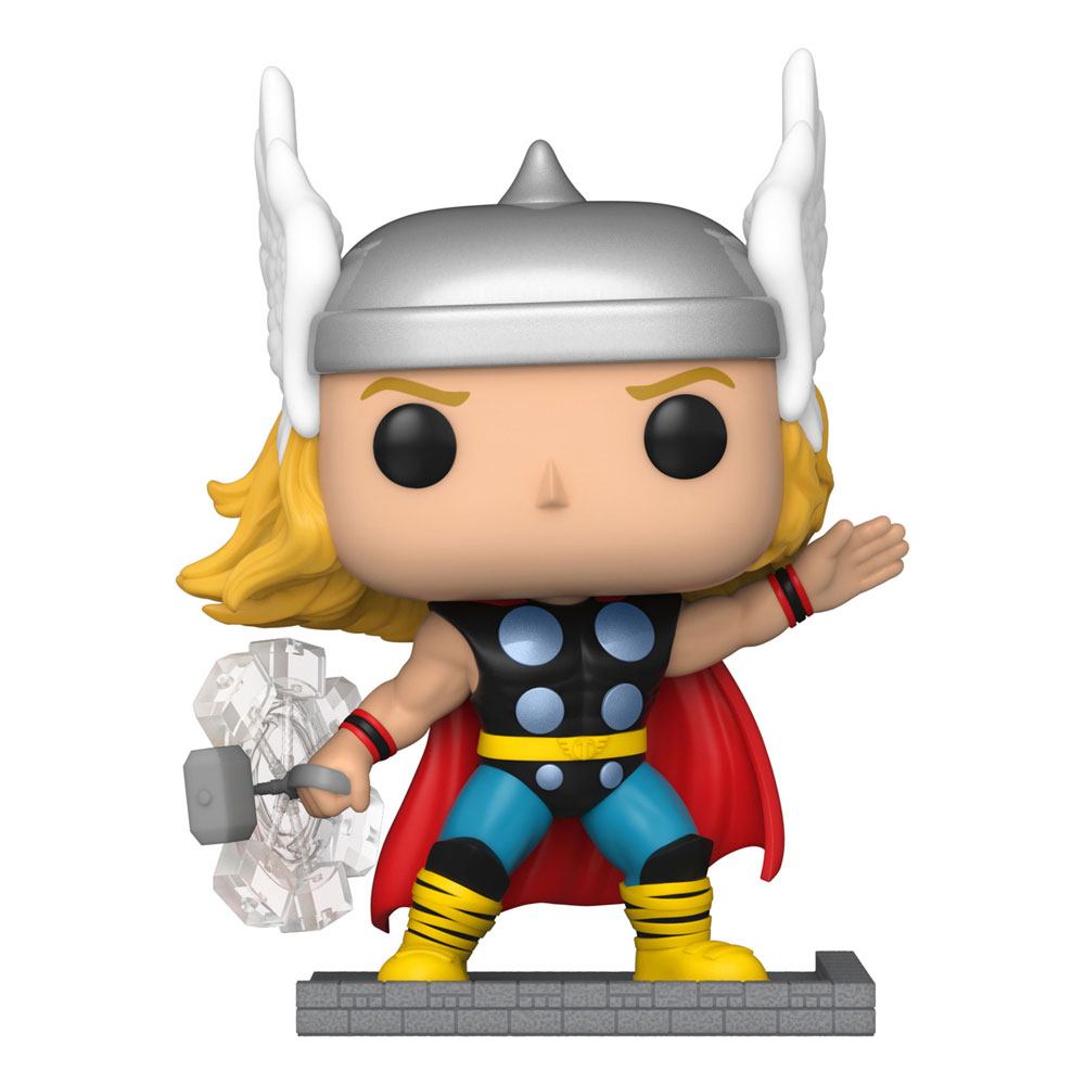 Marvel Pop! Comic Cover Vinile Figura Classic Thor 9 Cm Funko