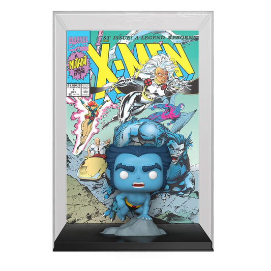 Marvel Pop! Comic Cover Vinile Figura X-men -1(beast) 9 Cm Funko