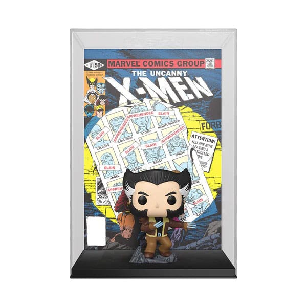 Marvel Pop! Comic Cover Vinile Figura X-men: Days Of Future Past (1981) Wolverine 9 Cm Funko