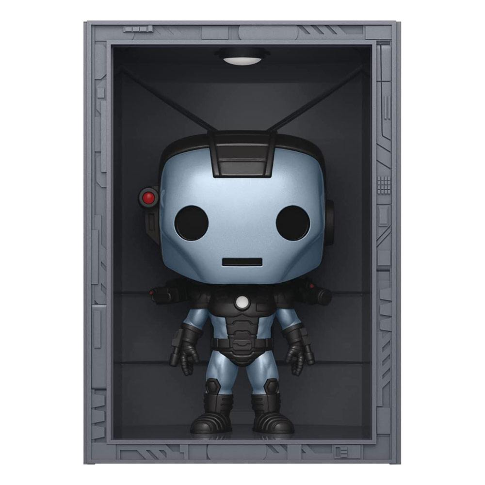 Marvel Pop! Deluxe Vinile Figura Hall Of Armor Iron Man Model 11 War Machine Px Esclusiva 9 Cm Funko