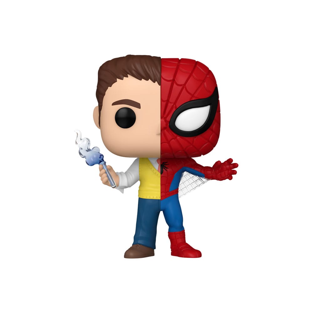 Marvel Pop! Vinile Figura Split- Spider/parker 9 Cm Funko