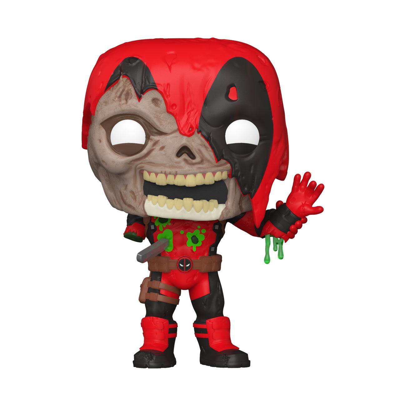 Marvel Pop! Vinile Figura Zombie Deadpool 9 Cm Funko Prodotto Danneggiato